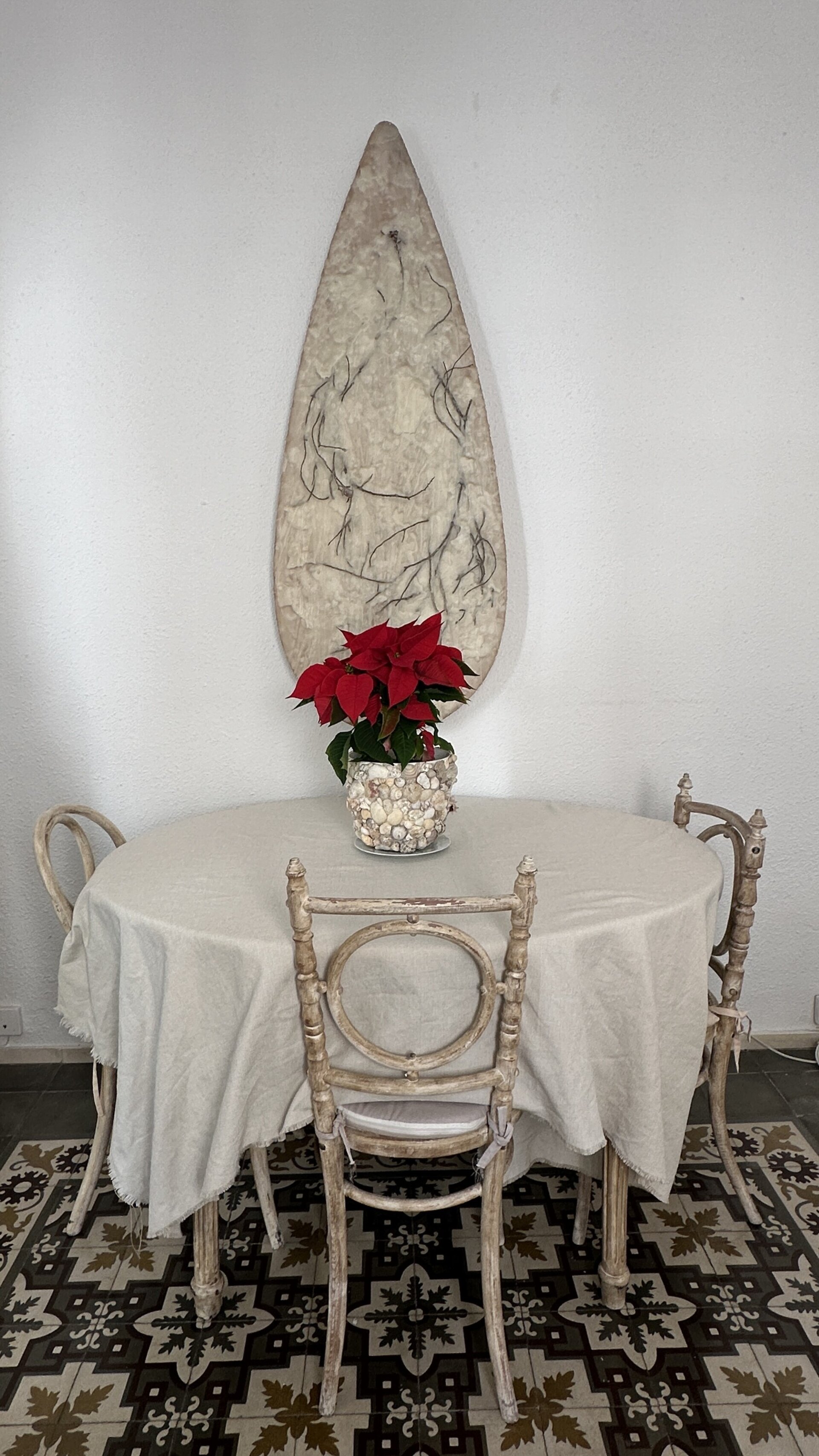Macetero de conchas - 22 cm - 5
