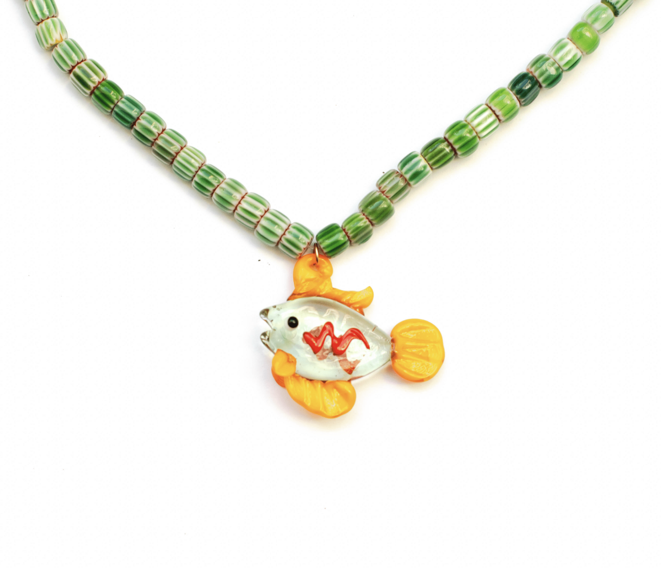 Collar pez de cristal - 2