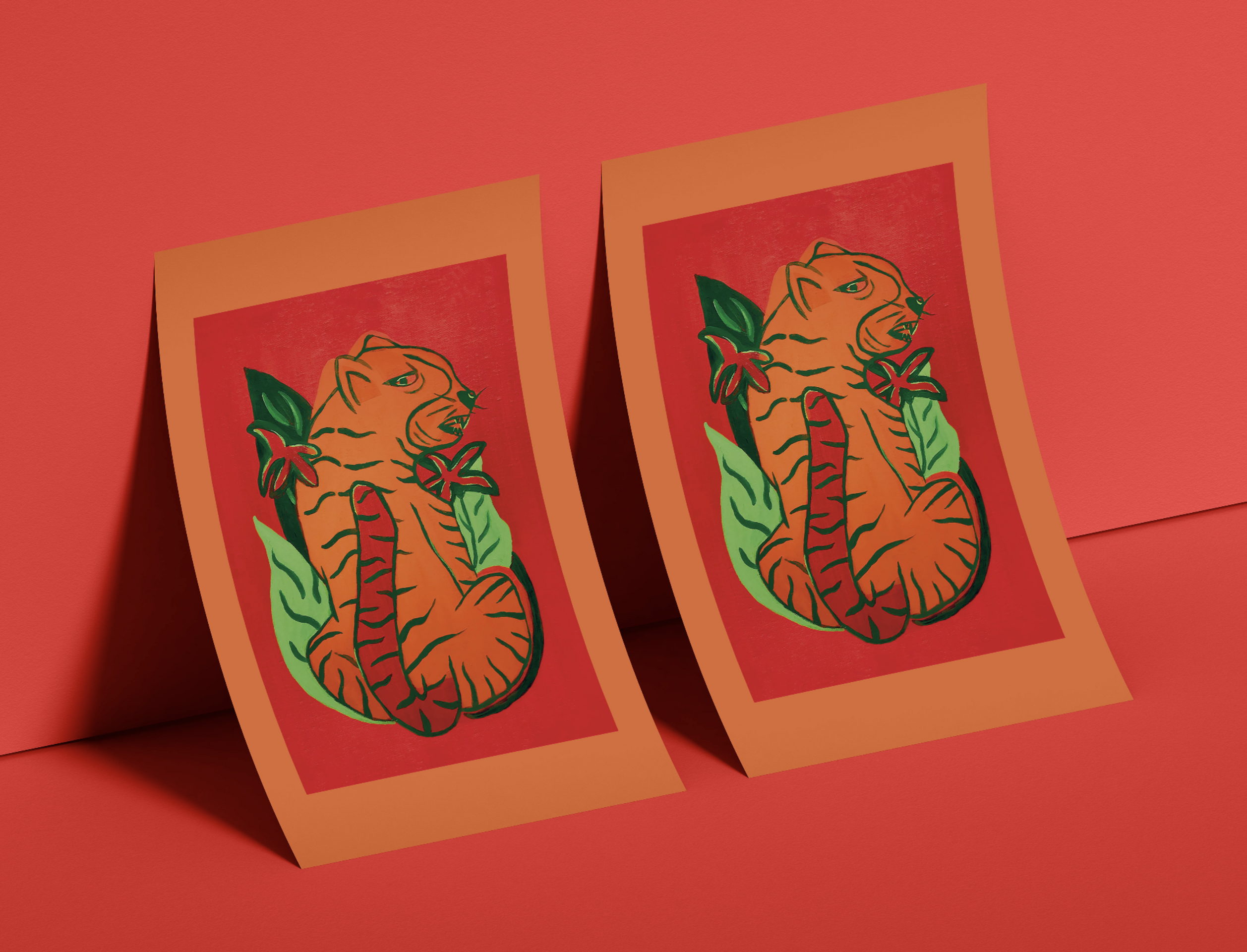 Lámina “El Tigre” - 60x40 - 2