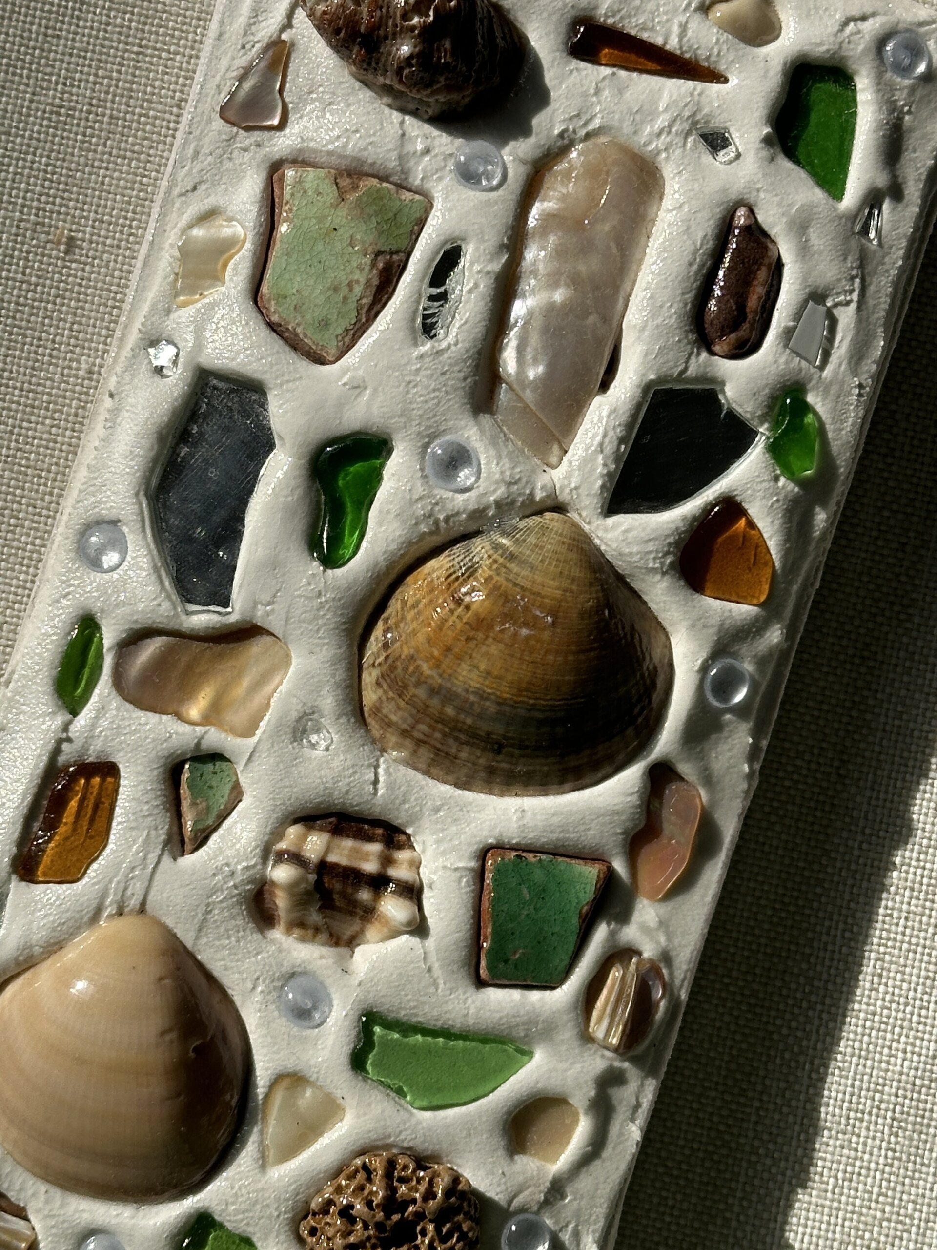 Lienzo original “Eco del Mar”  10 x 20 cm - 2