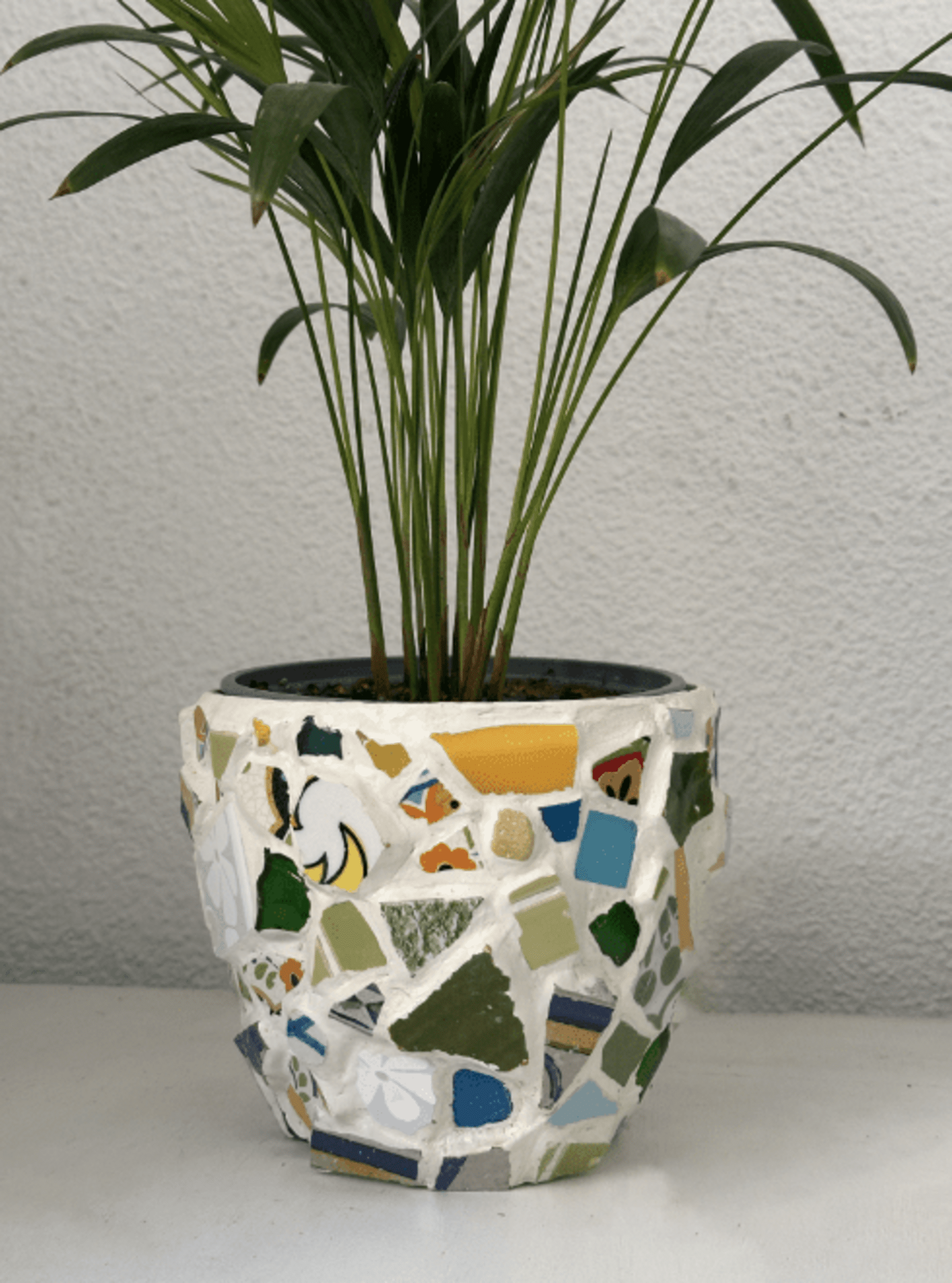 Macetero mosaico - 18 cm - 2