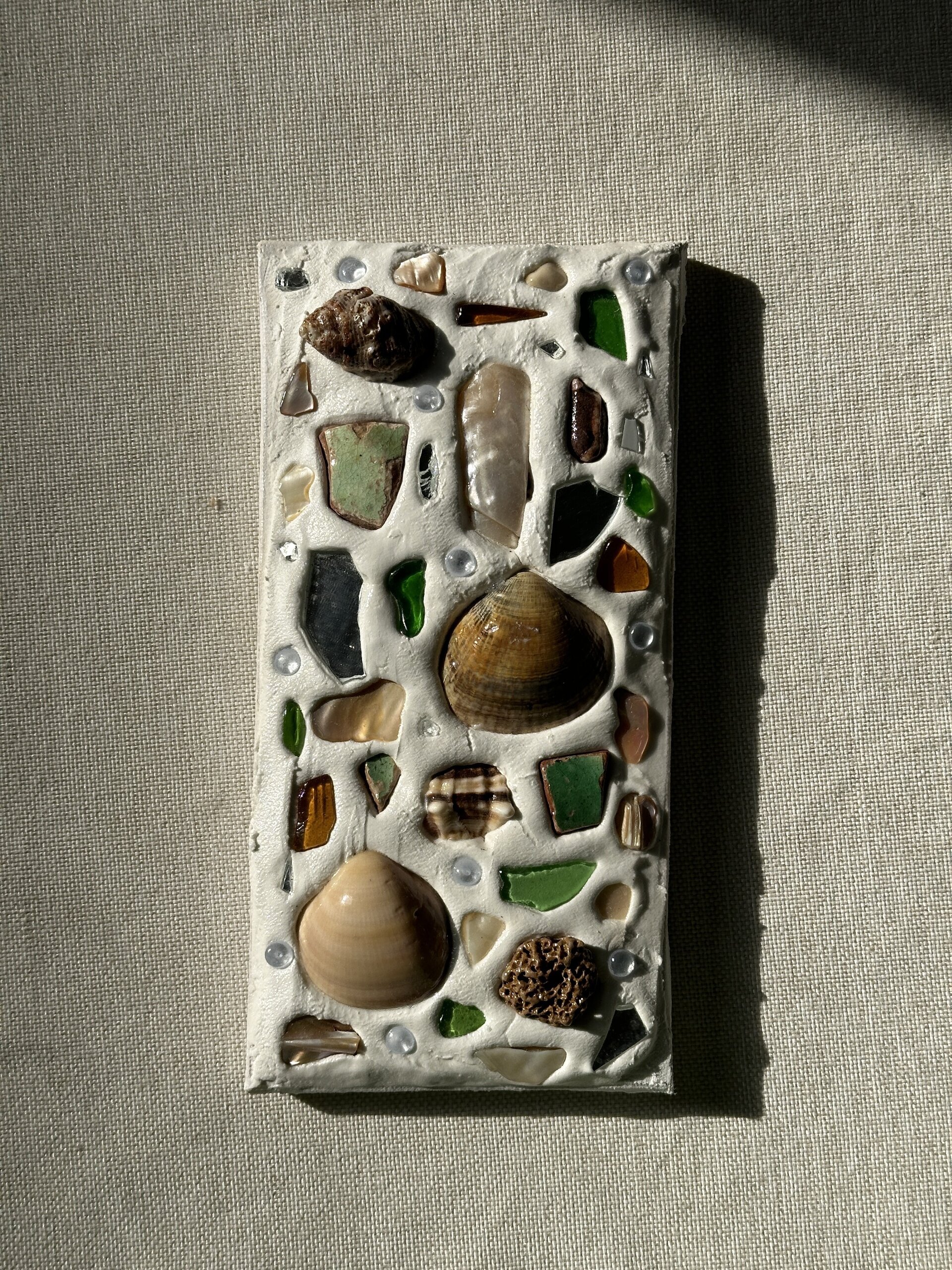 Lienzo original “Eco del Mar”  10 x 20 cm - 3