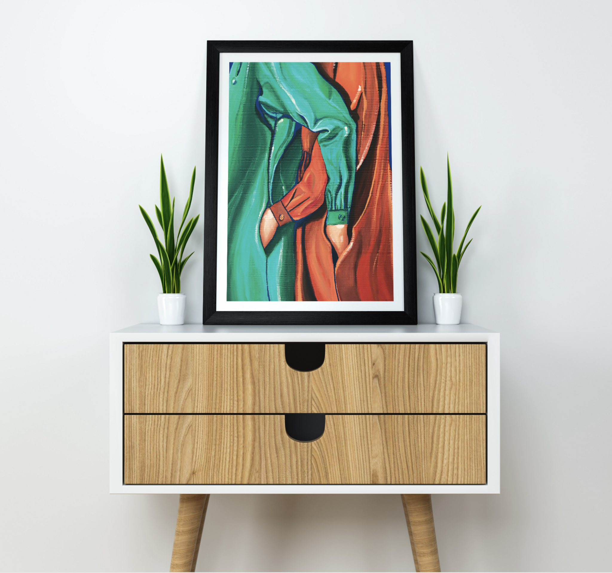 Lámina “El cruce” - 35x50 - 2