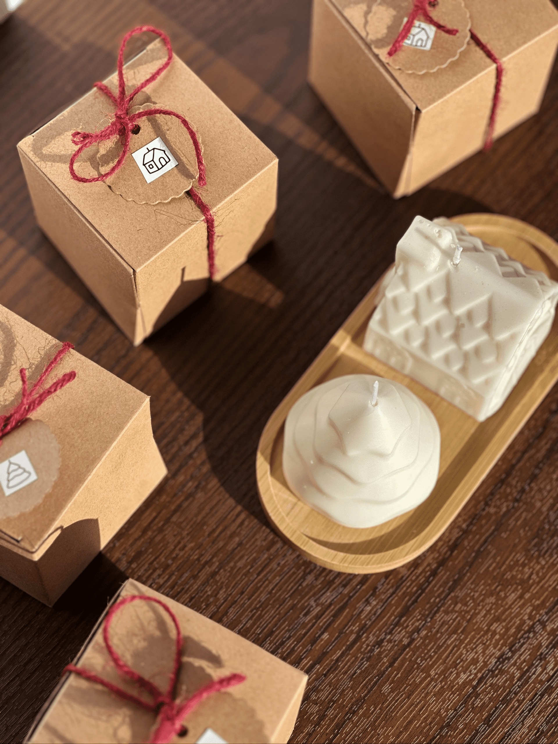 Kit para decorar velas navideñas - 8