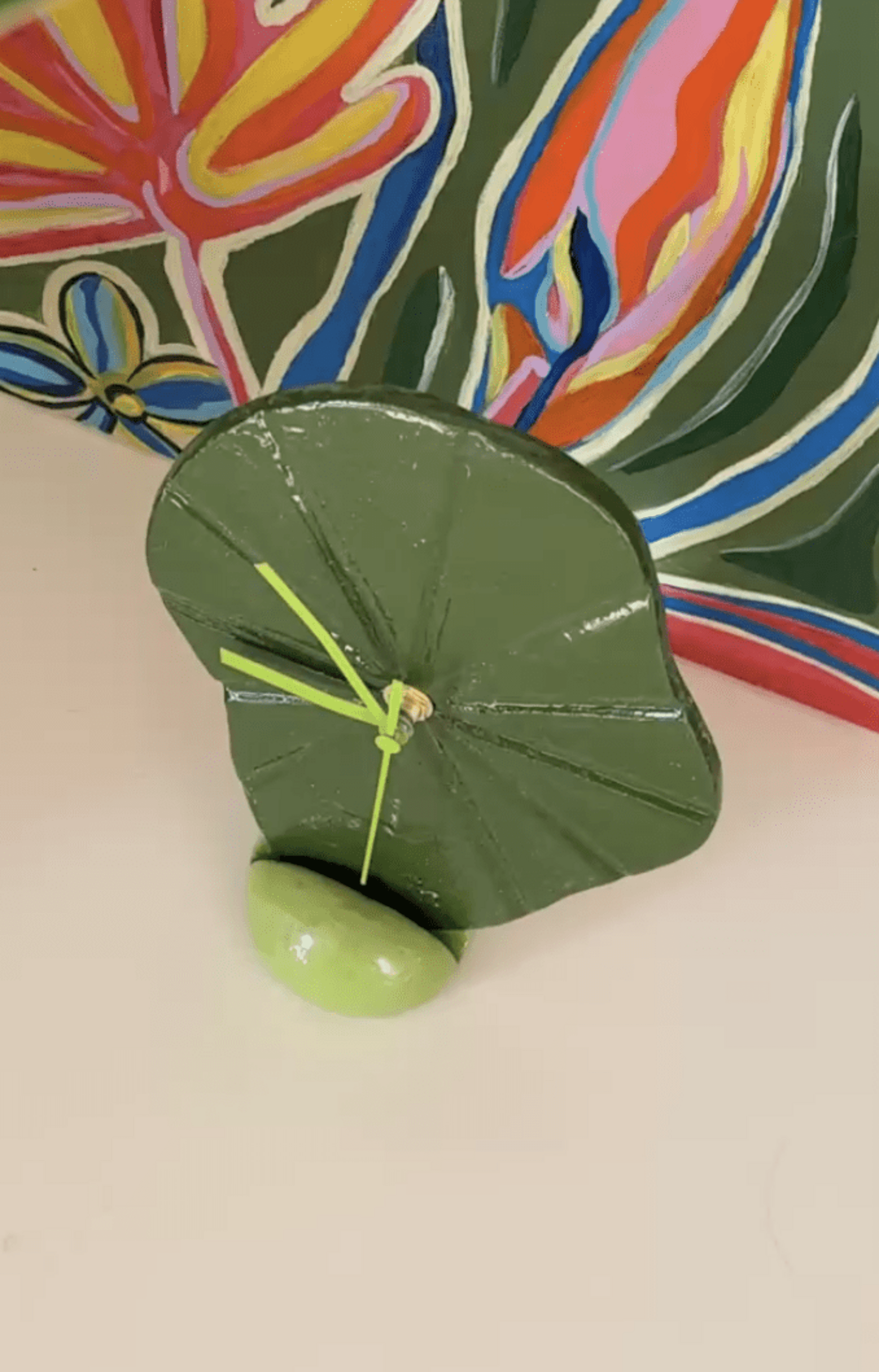 Reloj Verde Oscuro - 4